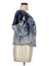 Covington 100% Polyester Floral Blue Sleeveless Blouse Size XL - photo 4