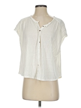 Free People Short Sleeve Blouse