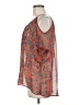 Veronica M. Orange Sleeveless Blouse Size M - photo 5