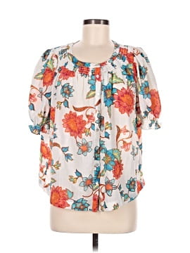 Rose + Olive Short Sleeve Blouse