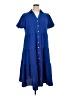 MSK 100% Polyester Blue Casual Dress Size 1X - photo 1