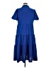 MSK 100% Polyester Blue Casual Dress Size 1X - photo 2