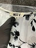 Weston 100% Polyester Gray 3/4 Sleeve Blouse Size M - photo 7