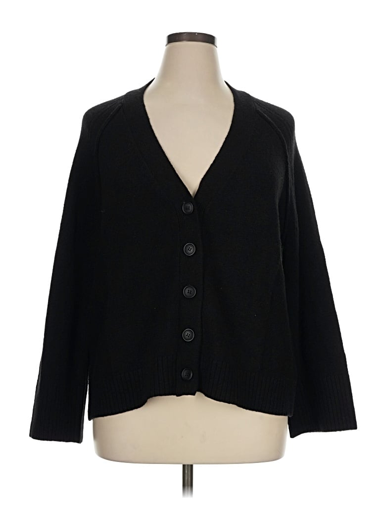 Halogen Cardigan Sweater In Black