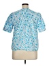 Draper James 100% Cotton Blue Short Sleeve Blouse Size XL - photo 2