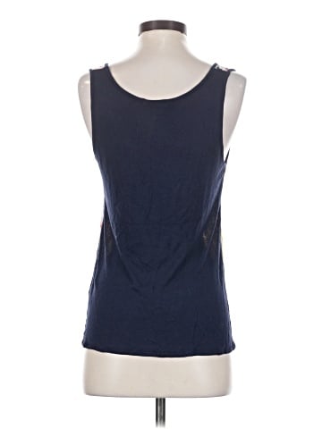 Three Dots Sleeveless Silk Top (view 2)