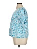 Draper James 100% Cotton Blue Short Sleeve Blouse Size XL - photo 5