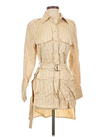 Khaite Long Sleeve Button-Down Shirt (view 1)