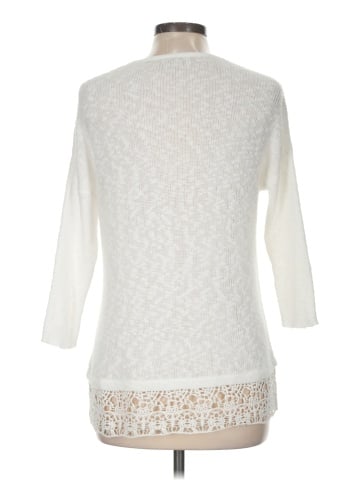 Ann Taylor LOFT Outlet 3/4 Sleeve T-Shirt (view 2)