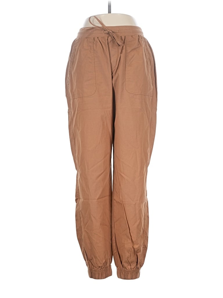 Pre-owned Pact Casual Pants In Brown