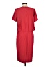 St. John Solid Red Casual Dress Size 10 - photo 2