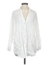 L Space White Long Sleeve Blouse Size XS - photo 1