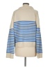 Maje Stripes Blue Pullover Sweater Size Med (2) - photo 2