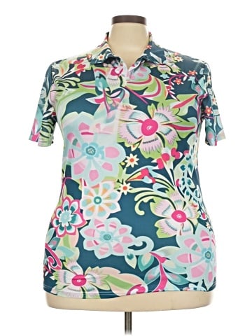Unbranded Short Sleeve Blouse (view 1)