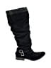 Just Fab Black Boots Size 9 (X-wide) - photo 1