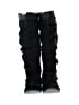 Just Fab Black Boots Size 9 (X-wide) - photo 2