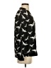 Whistles Print Black Long Sleeve Blouse Size 4 - photo 4