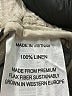 Quince 100% Linen Gray Tan Linen Pants Size L - photo 7