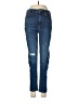 CALVIN KLEIN JEANS Solid Blue Jeans Size 8 - photo 1