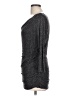 H&M 100% Viscose Gray 3/4 Sleeve Top Size L - photo 5