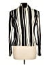 Peachoo+Krejberg 100% Cotton Stripes Ivory Blazer Size EU (FR) 42 / US 10 - photo 2