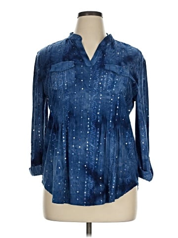 New Directions 3/4 Sleeve Blouse (view 1)