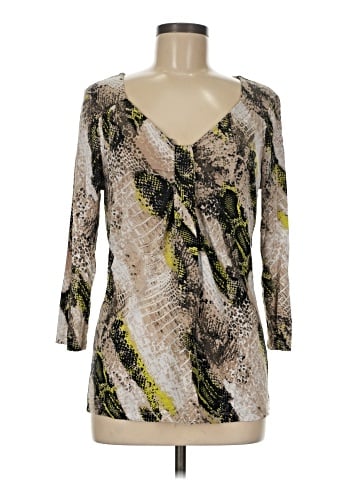 Dana Buchman 3/4 Sleeve T-Shirt (view 1)