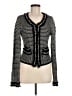 White House Black Market Houndstooth Black Jacket Size M - photo 1