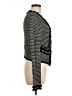 White House Black Market Houndstooth Black Jacket Size M - photo 4