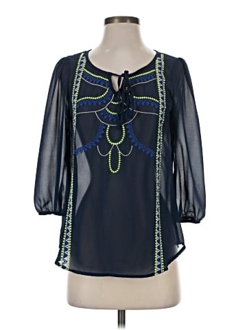 Ya Los Angeles 3/4 Sleeve Blouse (view 1)