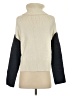 Twik Color Block Blue Turtleneck Sweater Size S - photo 2