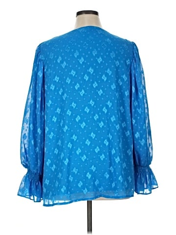 Entro 3/4 Sleeve Blouse (view 2)