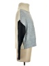Twik Color Block Blue Turtleneck Sweater Size S - photo 4