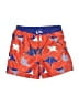 Mini Boden 100% Polyester Orange Board Shorts Size 5 - 6 - photo 1