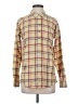 Toad & Co Plaid Yellow Long Sleeve Button-Down Shirt Size XS - photo 1