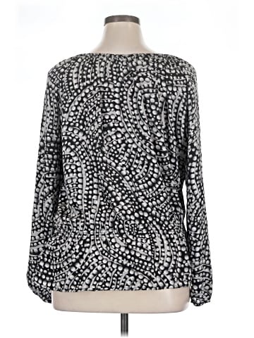 Ellen Tracy Long Sleeve Blouse (view 2)