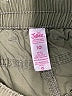 Justice 100% Recycled Polyester Solid Green Khaki Shorts Size 10 - photo 3