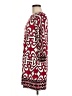 Laundry by Design Print Red Casual Dress Size 6 - photo 5