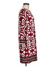 Laundry by Design Print Red Casual Dress Size 6 - photo 4