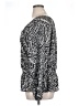 Ellen Tracy 100% Polyester Silver Long Sleeve Blouse Size XL - photo 5