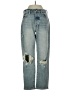 Lucky Brand Hearts Blue Jeans Size 2 - photo 1