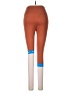 Nike Color Block Orange Brown Leggings Size M - photo 2