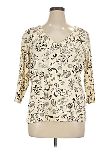 A.L.C. 3/4 Sleeve T-Shirt (view 1)