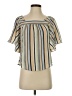 Moa Moa Ivory Short Sleeve Blouse Size XS - photo 1