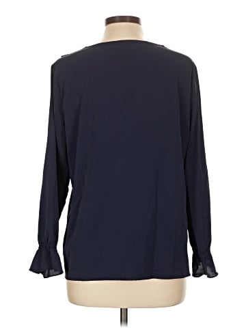 Allegra K Long Sleeve Blouse (view 2)