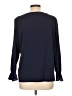 Allegra K 100% Polyester Blue Long Sleeve Blouse Size L - photo 2