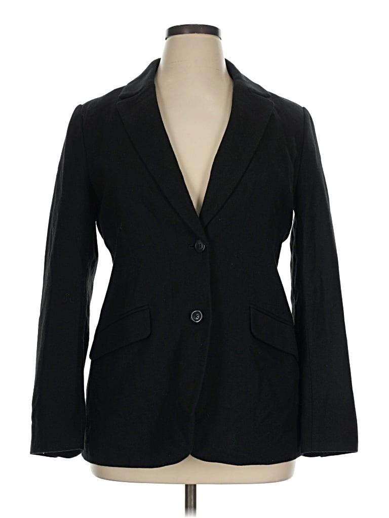 Pre-owned Gap Blazer Jacket In Black