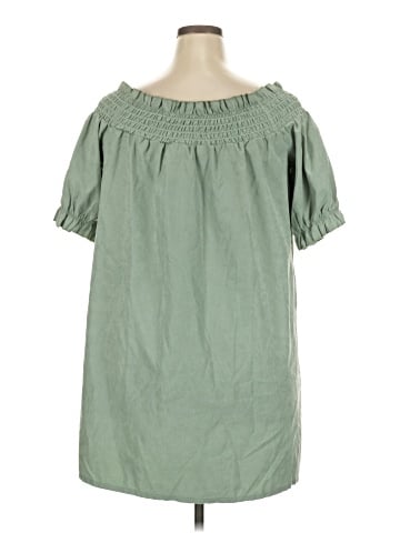 YOINS Short Sleeve Blouse (view 2)