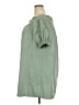 YOINS 100% Polyester Green Short Sleeve Blouse Size XXL - photo 5