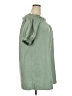 YOINS 100% Polyester Green Short Sleeve Blouse Size XXL - photo 4